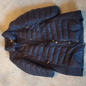 Michael Kors Navy Down Coat